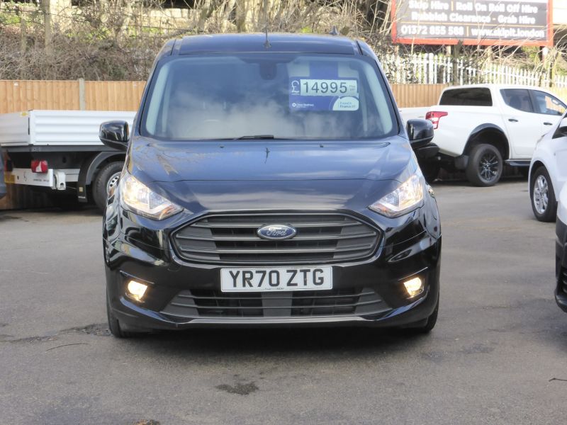 FORD TRANSIT CONNECT 200 LIMITED L1 SWB IN BLACK WITH ONLY 47.000 MILES,AIR CONDITIONING,SENSORS,BLUETOOTH AND MORE - 2598 - 21