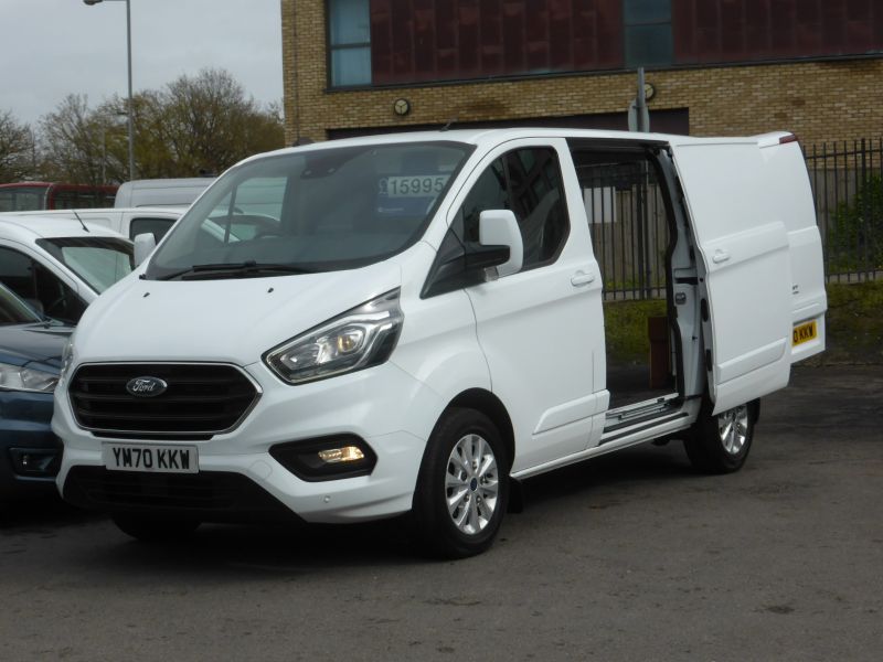 FORD TRANSIT CUSTOM 280 LIMITED ECOBLUE L1 SWB WITH AIR CONDITIONING,PARKING SENSORS AND MORE - 2625 - 2