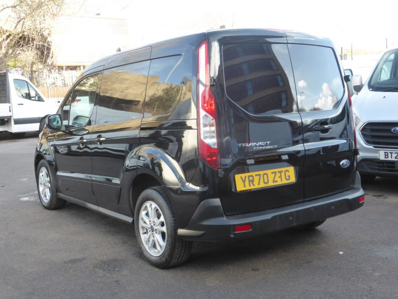 FORD TRANSIT CONNECT 200 LIMITED L1 SWB IN BLACK WITH ONLY 47.000 MILES,AIR CONDITIONING,SENSORS,BLUETOOTH AND MORE - 2598 - 4