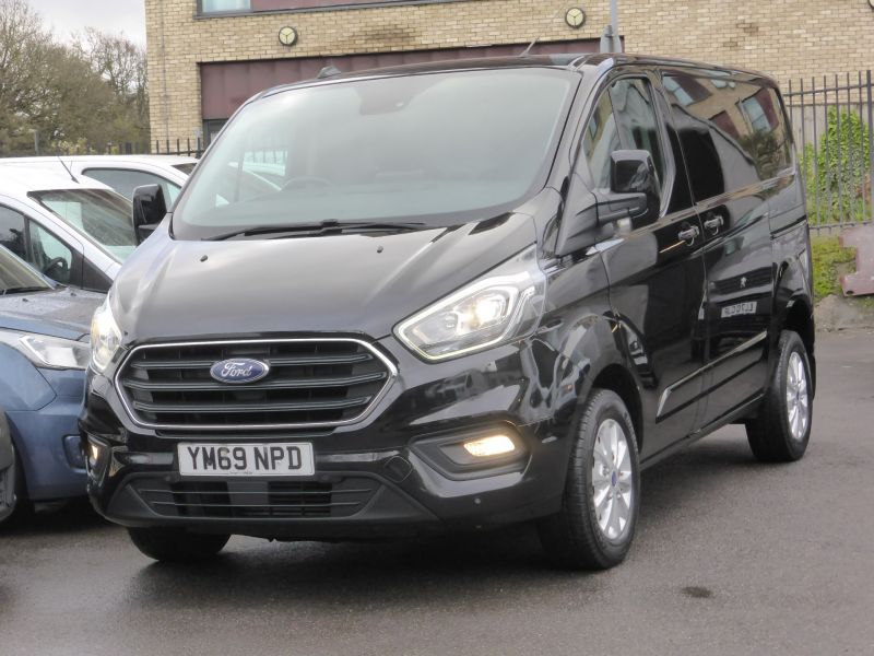 FORD TRANSIT CUSTOM 280 LIMITED ECOBLUE L1 SWB IN BLACK WITH AIR CONDITIONING,PARKING SENSORS AND MORE - 2622 - 20