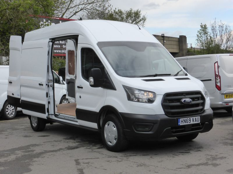 FORD TRANSIT 350/130 LEADER L3H3 LWB HIGH ROOF AUTOMATIC WITH SAT NAV,AIR CONDITIONING **** SOLD **** - 2636 - 2