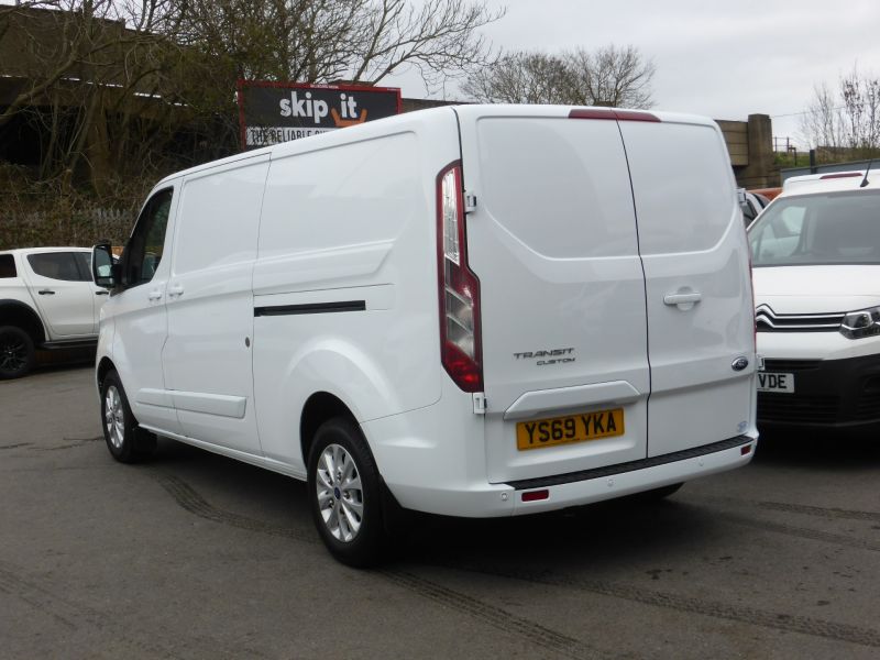 FORD TRANSIT CUSTOM 300 LIMITED ECOBLUE L2 LWB WITH AIR CONDITIONING,PARKING SENSORS,HEATED SEATS AND MORE - 2612 - 4