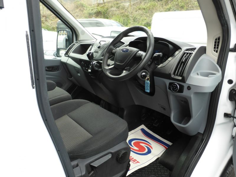 FORD TRANSIT 330 L2 H3 MWB HIGH ROOF EURO 6 IN WHITE WITH BLUETOOTH,6 SPEED AND MORE - 2644 - 10