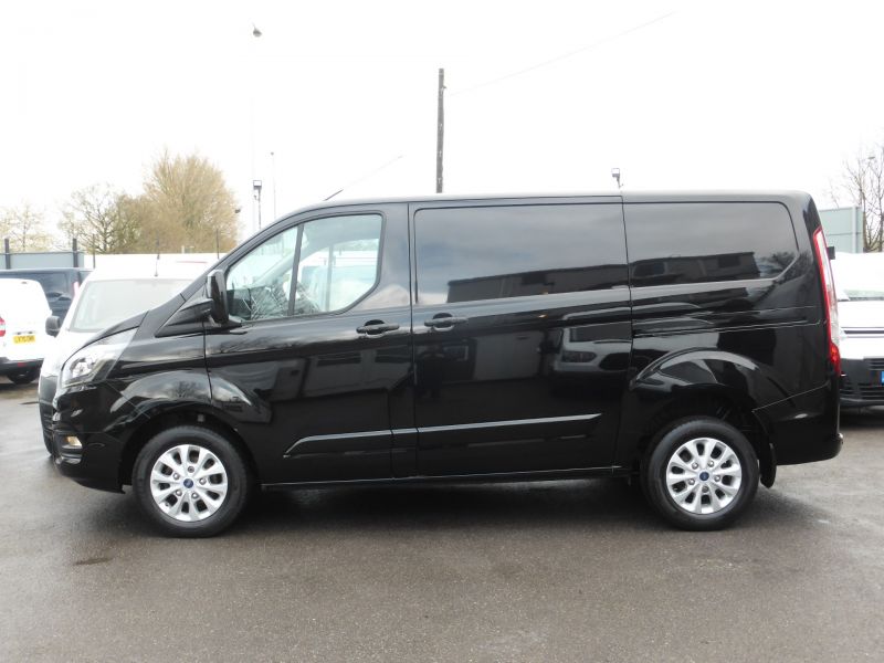 FORD TRANSIT CUSTOM 280 LIMITED ECOBLUE L1 SWB IN BLACK WITH AIR CONDITIONING,PARKING SENSORS AND MORE - 2622 - 8
