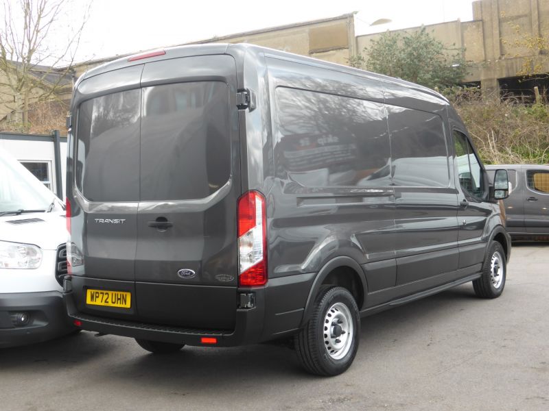 FORD TRANSIT 350 LEADER L3 H2 2.0 TDCI 170 ECOBLUE ** AUTOMATIC ** IN METALLIC GREY , ULEZ COMPLIANT ,  1 OWNER , **** £23995 + VAT **** - 2621 - 5