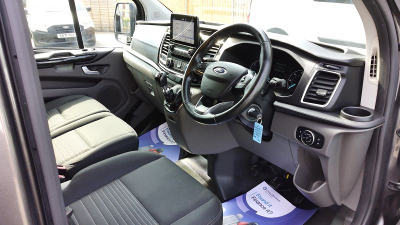 FORD TRANSIT CUSTOM 300 LIMITED ECOBLUE L2 LWB IN GREY WITH AIR CONDITIONING,PARKING SENSORS,HEATED SEATS AND MORE - 2861 - 11