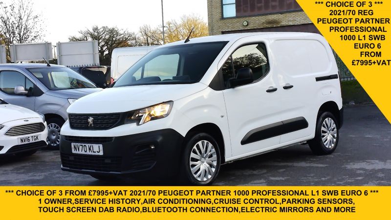 Used PEUGEOT PARTNER in Surbiton, Surrey for sale