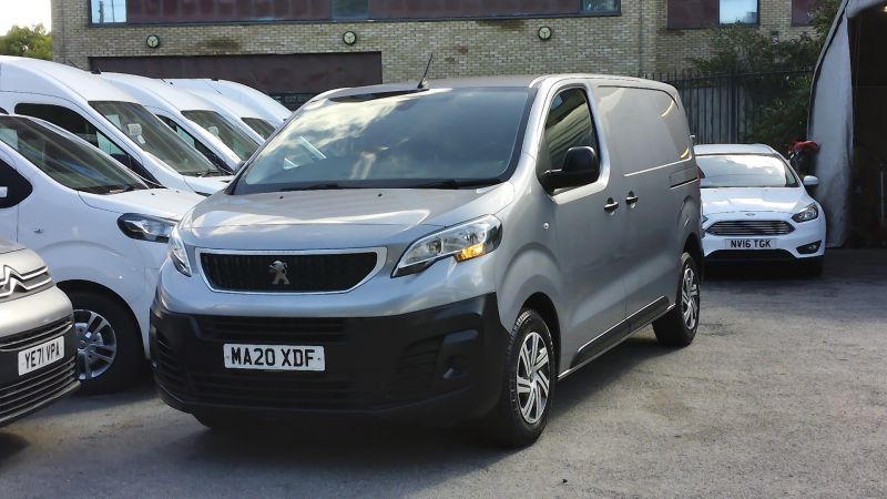 PEUGEOT EXPERT 2.0 BLUEHDI PROFESSIONAL L1 SWB IN GREY WITH SAT NAV,AIR CONDITIONING,PARKING SENSORS AND MORE - 2922 - 22