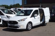FORD TRANSIT CONNECT 200 LIMITED L1 SWB EURO 6 DIESEL VAN IN WHITE WITH AIR CONDITIONING,ELECTRIC PACK,PARKING SENSORS,ALLOY'S AND MORE  - 2105 - 3