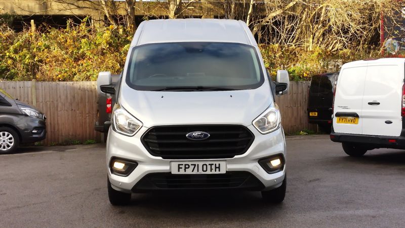 FORD TRANSIT CUSTOM 320 TREND ECOBLUE L1H2 SWB HIGH ROOF IN SILVER WITH AIR CONDITIONING,PARKING SENSORS AND MORE - 2954 - 3