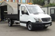 MERCEDES SPRINTER 314CDI SINGLE CAB STEEL TIPPER EURO 6 WITH ONLY 61.000 MILES,CRUISE CONTROL,BLUETOOTH,6 SPEED AND MORE - 2107 - 29