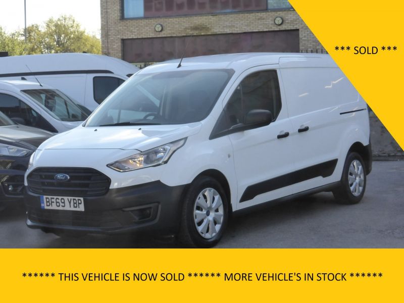 FORD TRANSIT CONNECT 230 L2 LWB 5 SEATER DOUBLE CAB CREW VAN WITH AIR CONDITIONING,PARKING SENSORS AND MORE *** SOLD *** - 2846 - 1