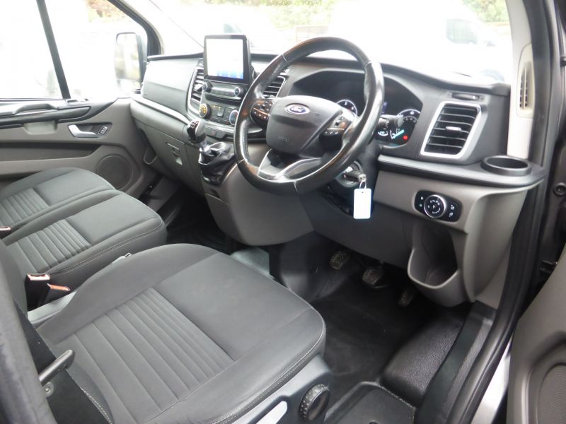 FORD TRANSIT CUSTOM 300 LIMITED L1 SWB IN MAGNETIC GREY WITH AIR CONDITIONING,SENSORS,HEATED SEATS AND MORE   - 2536 - 10