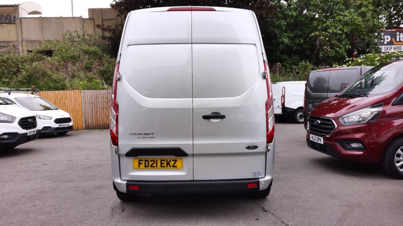 FORD TRANSIT CUSTOM 320 TREND ECOBLUE L1H2 SWB HIGH ROOF IN SILVER WITH AIR CONDITIONING,PARKING SENSORS AND MORE - 2863 - 6
