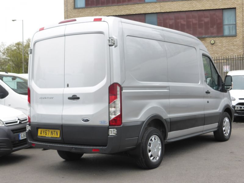 FORD TRANSIT 350/130 TREND L2 H2 MWB MEDIUM ROOF IN SILVER WITH AIR CONDITIONING,PARKING SENSORS  **** SOLD **** - 2628 - 5