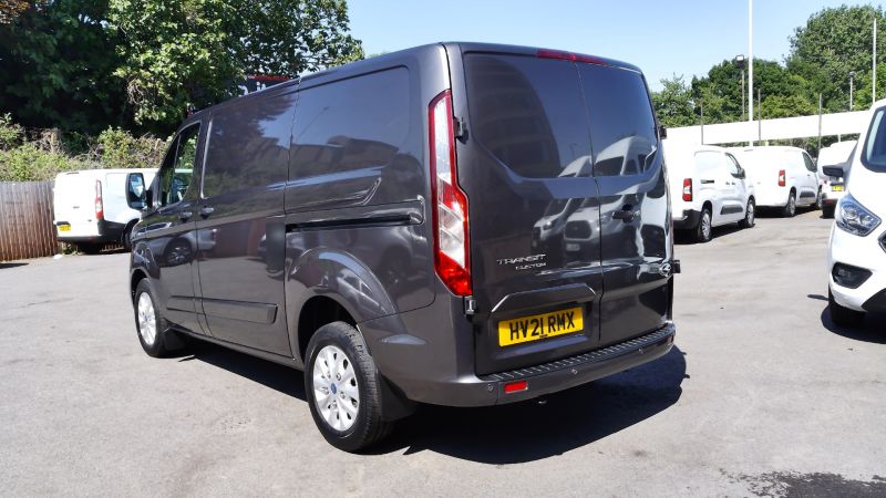 FORD TRANSIT CUSTOM 280 LIMITED ECOBLUE L1 SWB IN GREY,ONLY 54.000 MILES,AIR CONDITIONING,PARKING SENSORS AND MORE - 2860 - 6