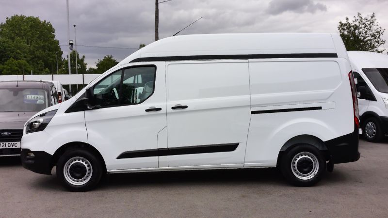 FORD TRANSIT CUSTOM 300 LEADER ECOBLUE L2 H2 LWB HIGH ROOF ONLY 28.000 MILES,AIR CONDITIONING,PARKING SENSORS AND MORE - 2870 - 10