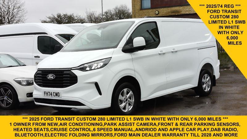 Used FORD TRANSIT CUSTOM in Surbiton, Surrey for sale