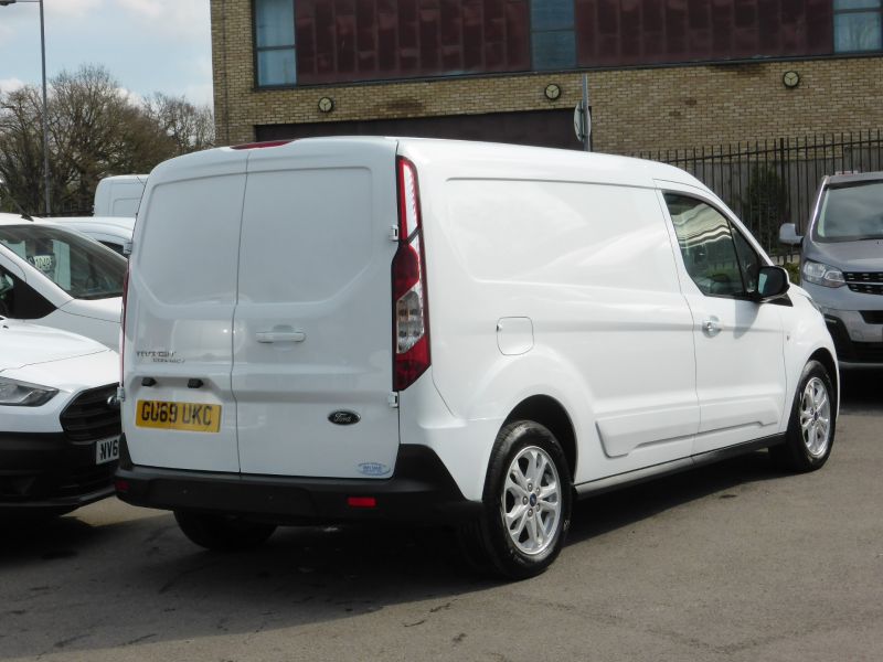 FORD TRANSIT CONNECT 240 LIMITED L2 LWB WITH ONLY 50.000 MILES,AIR CONDITIONING,ALLOY'S,PARKING SENSORS  **** SOLD **** - 2615 - 4