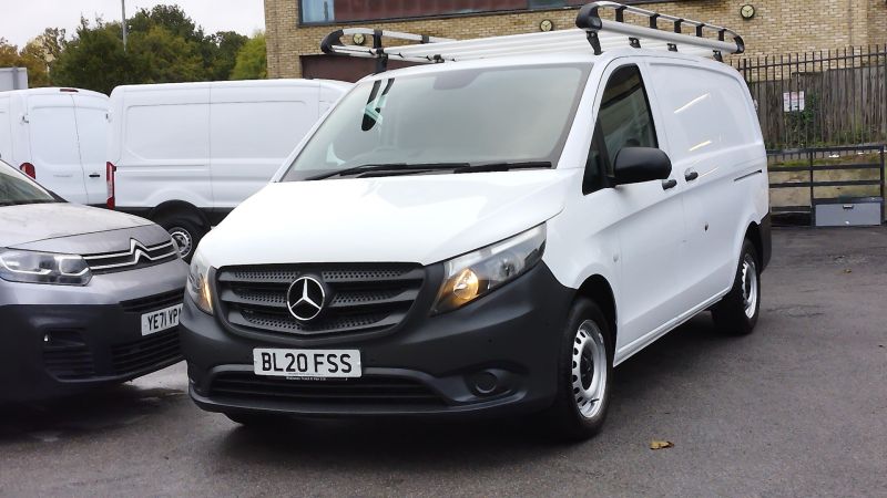 MERCEDES VITO 114 CDI PURE L2 LWB 2.1 RWD WITH ONLY 43.000 MILES,SAT NAV,AIR CONDITIONING,CLIMATE CONTROL,PARKING SENSORS AND MORE - 2928 - 25