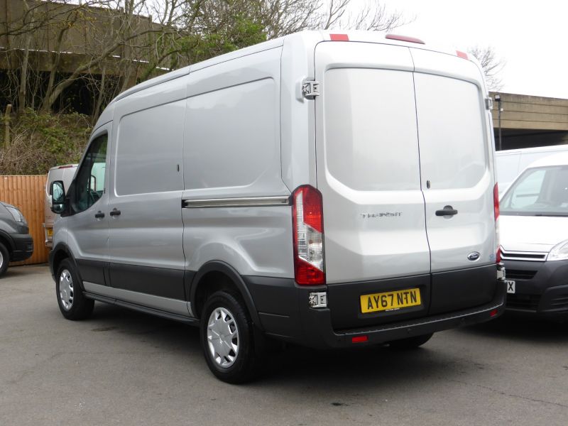 FORD TRANSIT 350/130 TREND L2 H2 MWB MEDIUM ROOF IN SILVER WITH AIR CONDITIONING,PARKING SENSORS  **** SOLD **** - 2628 - 4
