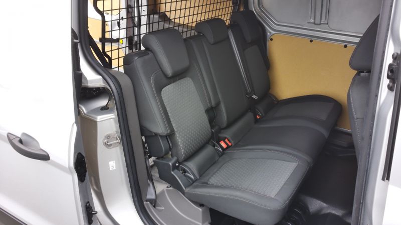 FORD TRANSIT CONNECT 230 TREND L2 LWB 5 SEATER DOUBLE CAB COMBI VAN IN SILVER WITH ONLY 43.000 MILES,AIR CONDITIONING,6 SPEED AND MORE - 2877 - 16