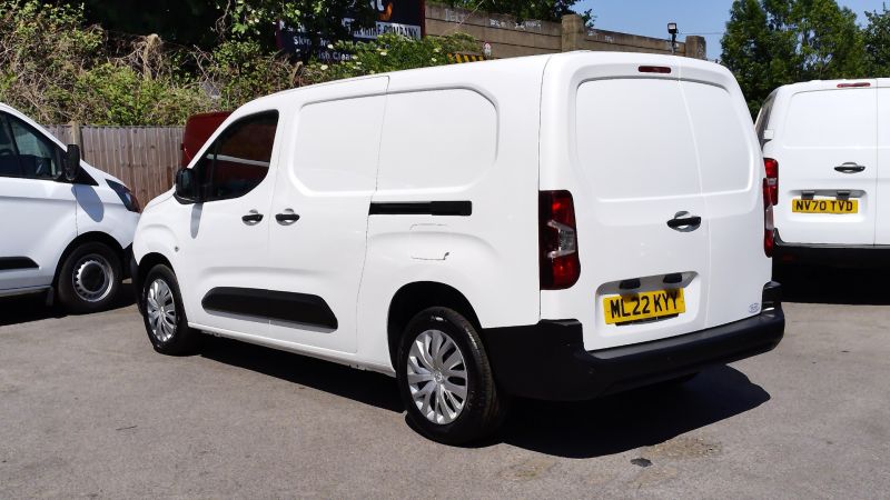 PEUGEOT PARTNER 850 PROFESSIONAL PREMIUM LWB 5 SEATER DOUBLE CAB COMBI VAN,ONLY 52.000 MILES,AIR CONDITIONING AND MORE - 2858 - 6