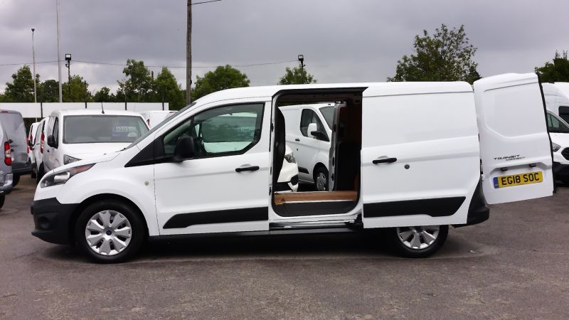 FORD TRANSIT CONNECT 240 L2 LWB WITH ONLY 65.000 MILES,AIR CONDITIONING,PARKING SENSORS,SECURITY LOCKS AND MORE - 2888 - 8