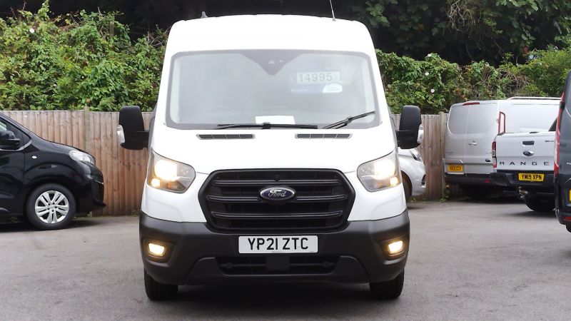 FORD TRANSIT 310 LEADER L2H2 MWB MEDIUM ROOF WITH ONLY 51.000 MILES,SAT NAV,AIR CONDITIONING,HEATED SEATS AND MORE - 2917 - 3