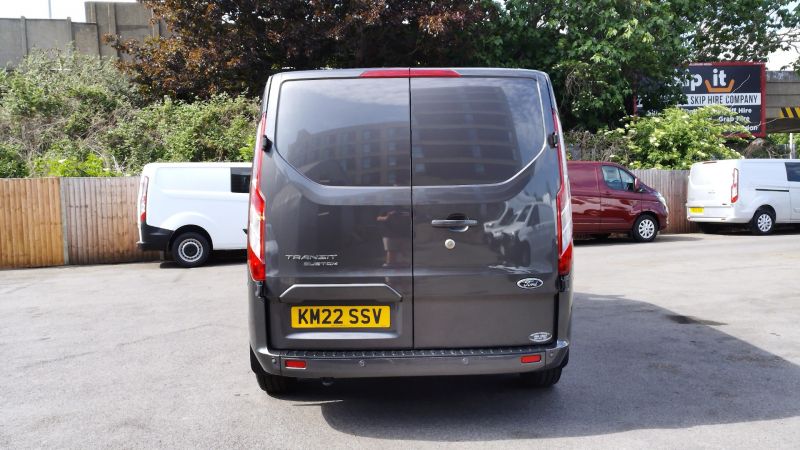 FORD TRANSIT CUSTOM 300 LIMITED ECOBLUE L2 LWB IN GREY WITH AIR CONDITIONING,PARKING SENSORS,HEATED SEATS AND MORE - 2861 - 9