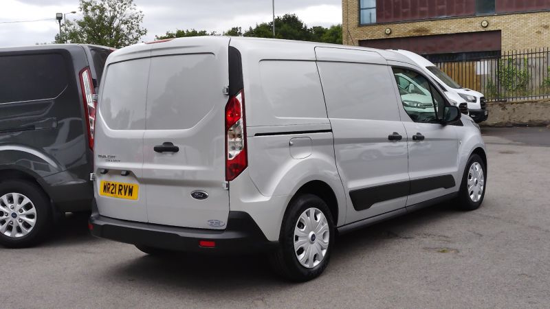 FORD TRANSIT CONNECT 230 TREND L2 LWB 5 SEATER DOUBLE CAB COMBI VAN IN SILVER WITH ONLY 43.000 MILES,AIR CONDITIONING,6 SPEED AND MORE - 2877 - 5