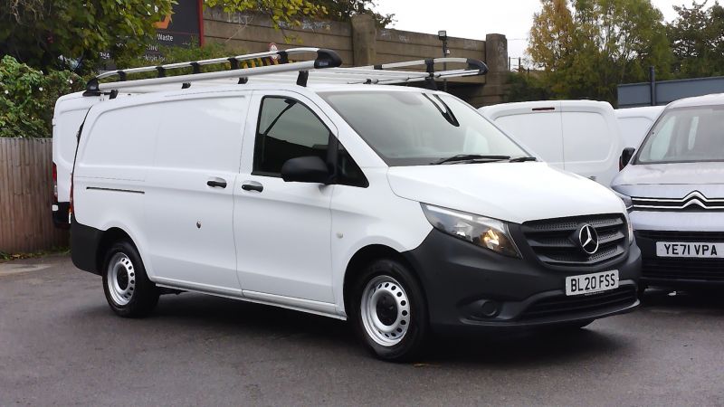 MERCEDES VITO 114 CDI PURE L2 LWB 2.1 RWD WITH ONLY 43.000 MILES,SAT NAV,AIR CONDITIONING,CLIMATE CONTROL,PARKING SENSORS AND MORE - 2928 - 4