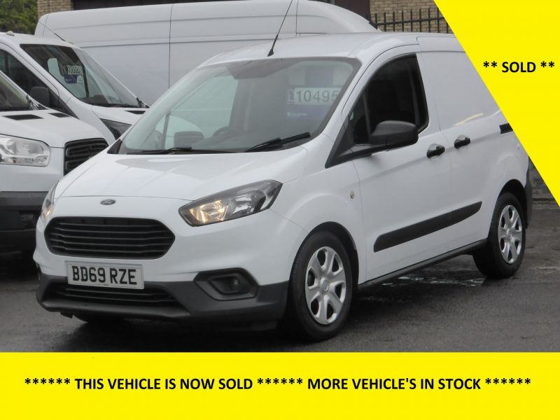 FORD TRANSIT COURIER TREND 1.5 TDCI WITH AIR CONDITIONING,6 SPEED,ELECTRIC MIRRORS,BLUETOOTH **** SOLD **** - 2514 - 1