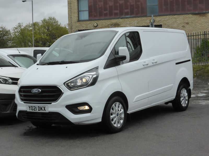 FORD TRANSIT CUSTOM 280 LIMITED ECOBLUE L1 SWB AUTOMATIC WITH AIR CONDITIONING,PARKING SENSORS AND MORE - 2630 - 2