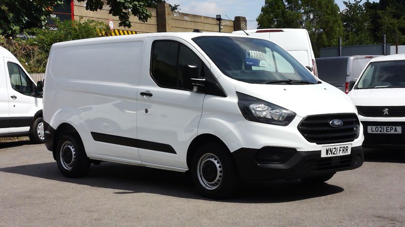 FORD TRANSIT CUSTOM 300 LEADER L1 SWB WITH ONLY 53.000 MILES,AIR CONDITIONING,PARKING SENSORS,WETBELT REPLACED AND MORE - 2898 - 21