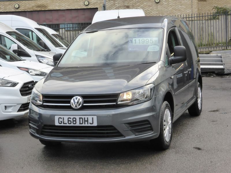VOLKSWAGEN CADDY C20 TDI TRENDLINE SWB IN GREY WITH AIR CONDITIONING,PARKING SENSORS,DAB RADIO AND MORE - 2533 - 19