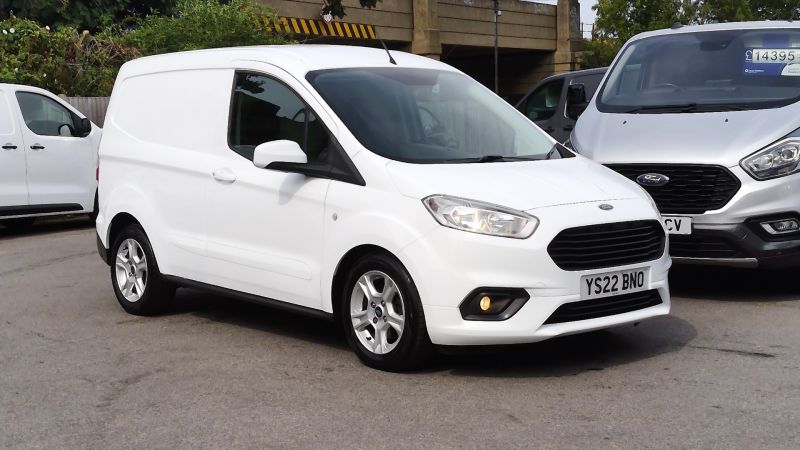 FORD TRANSIT COURIER LIMITED 1.5 TDCI WITH ONLY 46.000 MILES,SAT NAV,AIR CONDITIONING,ALLOY'S,PARKING SENSORS AND MORE - 2904 - 4