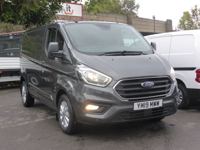 FORD TRANSIT CUSTOM 280/130 LIMITED L1 SWB IN GREY WITH AIR CONDITIONING,PARKING SENSORS AND MORE - 2523 - 19