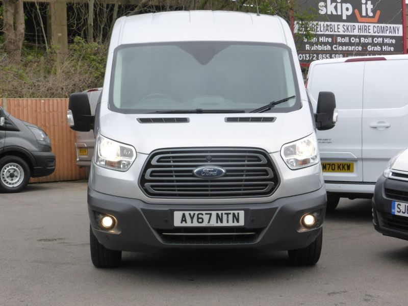 FORD TRANSIT 350/130 TREND L2 H2 MWB MEDIUM ROOF IN SILVER WITH AIR CONDITIONING,PARKING SENSORS  **** SOLD **** - 2628 - 24