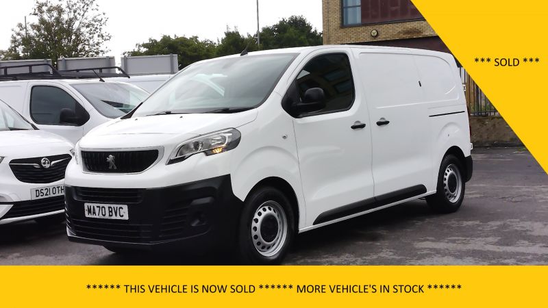 PEUGEOT EXPERT 1000 PROFESSIONAL BLUEHDI WITH AIR CONDITIONING,PARKING SENSORS,SECURITY LOCKS  AND MORE  *** SOLD *** - 2900 - 1