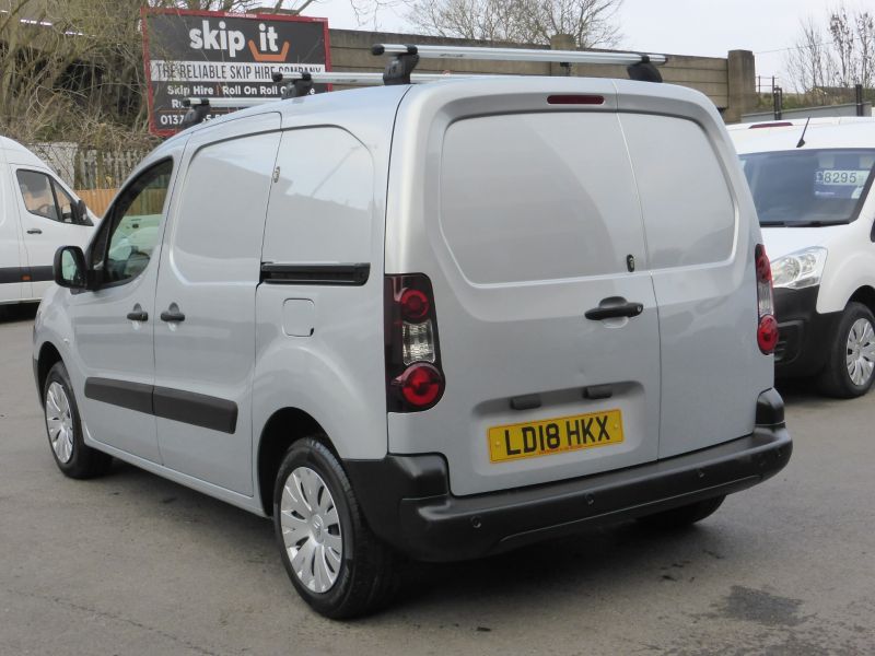 CITROEN BERLINGO 625 ENTERPRISE L1 BLUEHDI EURO 6 IN SILVER WITH ONLY 53.000 MILES,AIR CONDITIONING,BLUETOOTH,PARKING SENSORS AND MORE **** £8795 + VAT **** - 2603 - 4