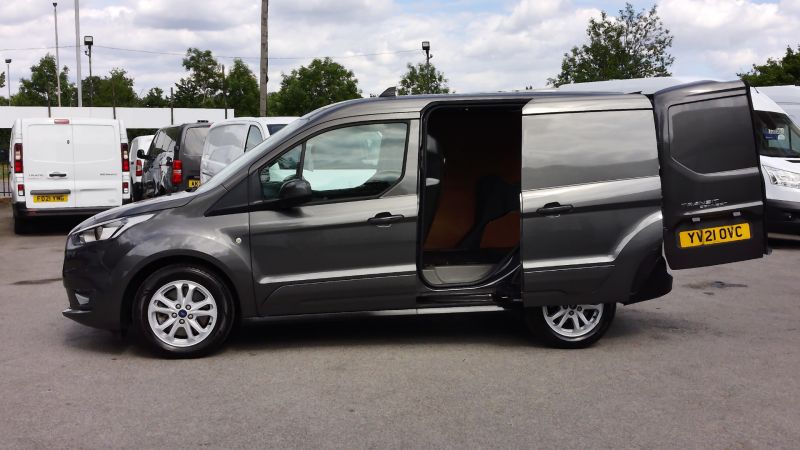 FORD TRANSIT CONNECT 200 LIMITED L1 SWB IN GREY WITH ONLY 54.000 MILES,AIR CONDITIONING,PARKING SENSORS AND MORE - 2869 - 11
