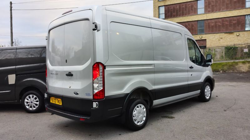 FORD TRANSIT 310 TREND LEADER L2 H2 MWB MEDIUM ROOF IN SILVER WITH AIR CONDITIONING,PARKING SENSORS AND MORE - 2950 - 5