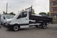 MERCEDES SPRINTER 314CDI SINGLE CAB STEEL TIPPER EURO 6 WITH ONLY 61.000 MILES,CRUISE CONTROL,BLUETOOTH,6 SPEED AND MORE - 2107 - 28