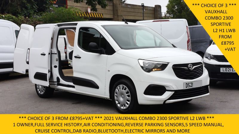 VAUXHALL COMBO 2300 SPORTIVE L2H1 LWB WITH AIR CONDITIONING,PARKING SENSORS,BLUETOOTH AND MORE - 2926 - 1