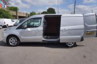 FORD TRANSIT CONNECT 240 LIMITED L2 1.5 TDCI 120 IN METALLIC SILVER , EURO 6 & ULEZ COMPLIANT  , AIR CONDITIONING , £14995 + VAT **** - 2079 - 7