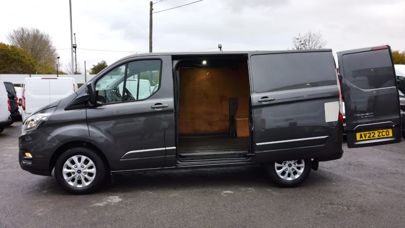 FORD TRANSIT CUSTOM 300 LIMITED ECOBLUE L1 SWB IN GREY WITH 49.000 MILES,AIR CONDITIONING,PARK ASSIST CAMERA,PARKING SENSORS,ALLOYS AND MORE *** SOLD *** - 2944 - 10