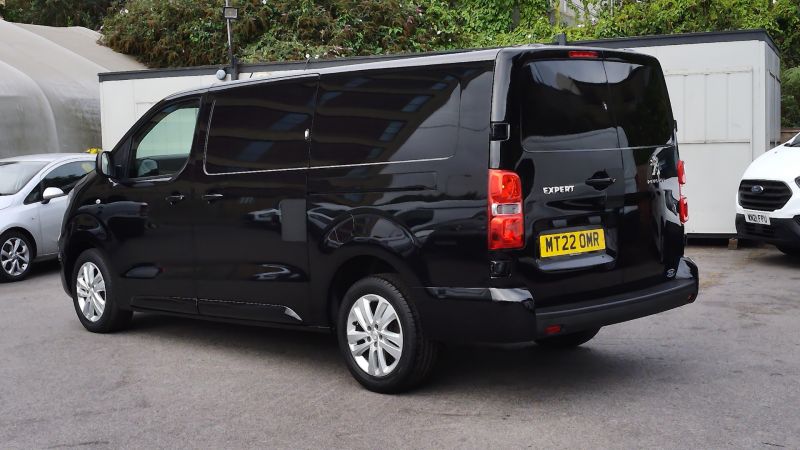 PEUGEOT EXPERT 1000 PROFESSIONAL PREMIUM L2 LWB IN BLACK ONLY 28.000 MILES,AIR CONDITIONING,ALLOY'S AND MORE - 2907 - 6