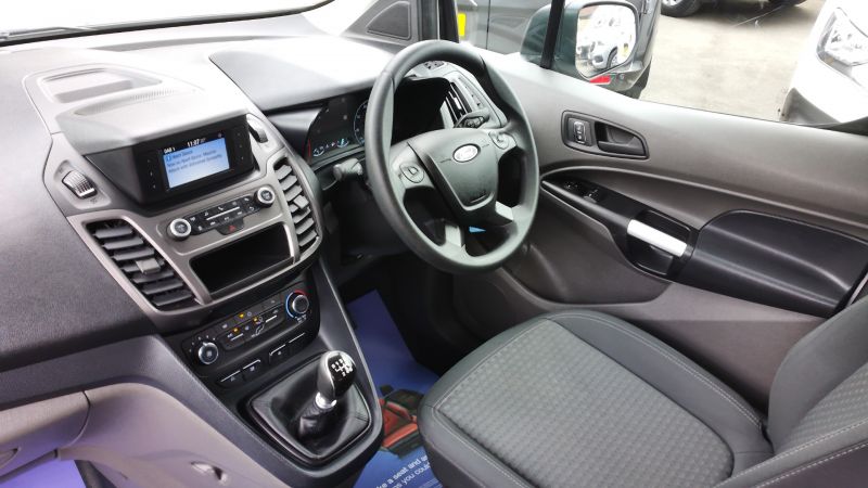 FORD TRANSIT CONNECT 230 TREND L2 LWB 5 SEATER DOUBLE CAB COMBI VAN IN SILVER WITH ONLY 43.000 MILES,AIR CONDITIONING,6 SPEED AND MORE - 2877 - 13