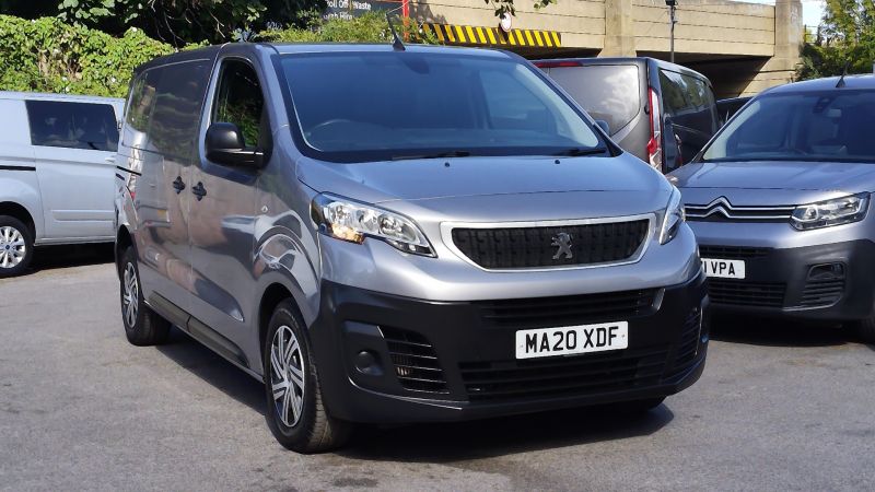 PEUGEOT EXPERT 2.0 BLUEHDI PROFESSIONAL L1 SWB IN GREY WITH SAT NAV,AIR CONDITIONING,PARKING SENSORS AND MORE - 2922 - 23